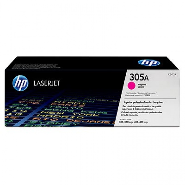 Toner 305A Purpurowy (Magenta) 2.6k CE413A