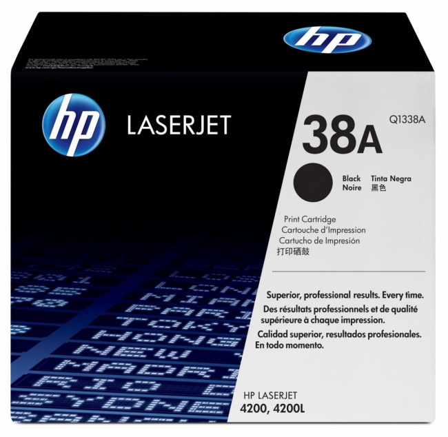 Toner HP 38A Czarny 12k Q1338A