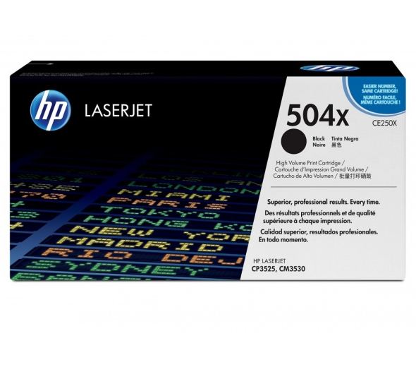 Toner CP3525 Czarny 10.5k CP3525/CM3530 CE250X