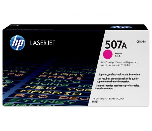 Toner 507A Purpurowy (Magenta) 6k CE403A