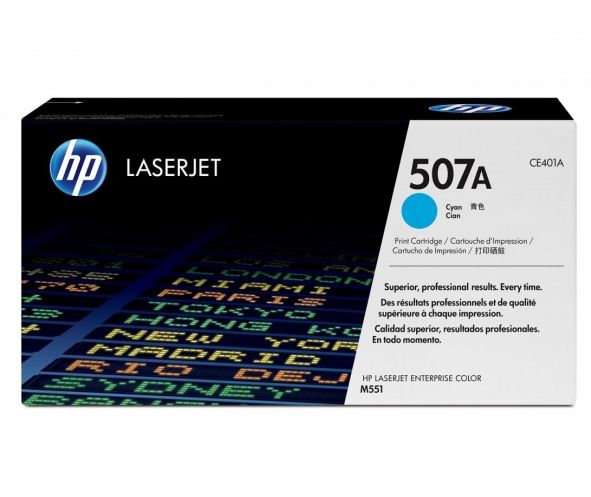 Toner 507A Błękitny (Cyjan) 6k CE401A