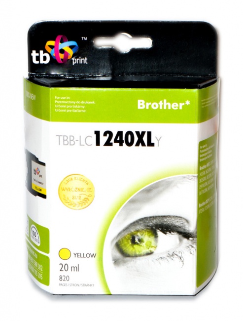 Tusz do Brother LC1240XL TBB-LC1240XLY YE