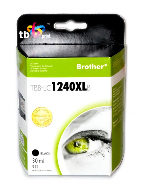 Tusz do Brother MFC-J6510DW LC1240XL TBB-LC1240XLB BK