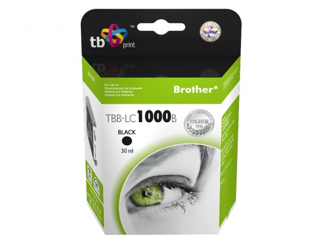 Tusz do Brother LC1000BK TBB-LC1000B BK 100% nowy