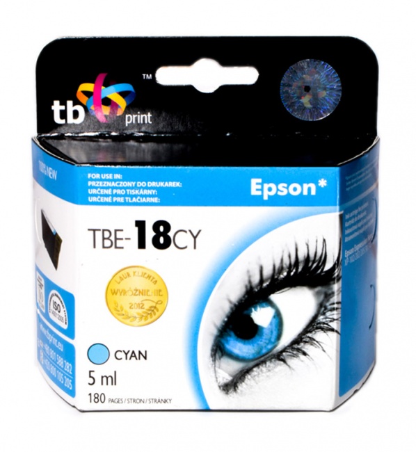 Tusz do Epson XP 302 TBE-18CY CY
