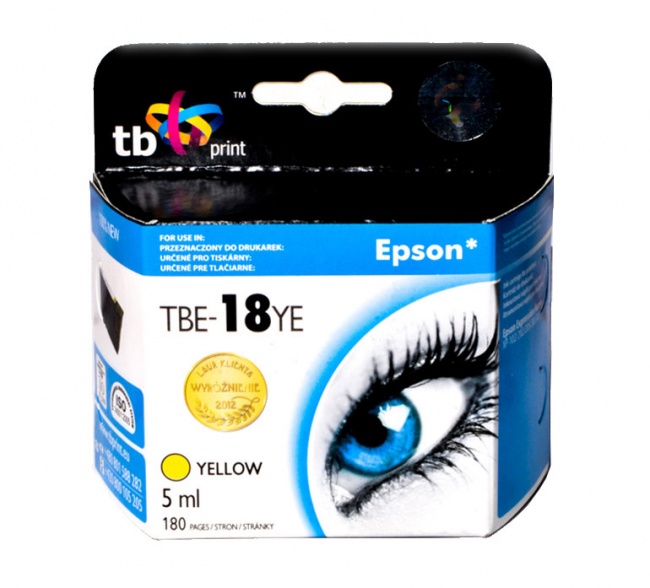 Tusz do Epson XP 302 TBE-18YE YE