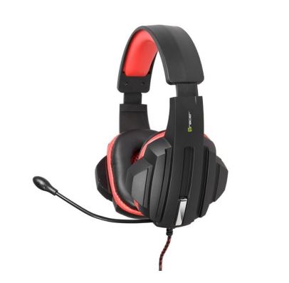 Słuchawki gaming EXPERT czerwone zdjęcie 2