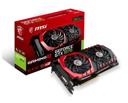 GeForce GTX 1070 8GB DDR5 256BIT DVI/HDMI/3DP BOX
