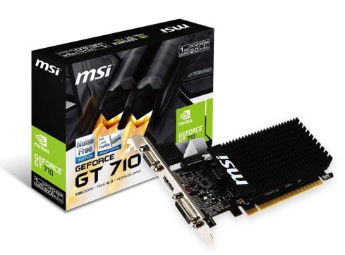 GeForce GT 710 1GB DDR3 64BIT DVI/D-SUB/HDMI