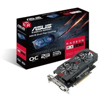 RX 560 OC 2GB GDDR5 128BIT HDMI/DVI/DP/HDCP