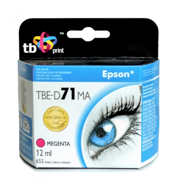 Tusz do Epson T071340 TBE-D71MA MA 100% nowy