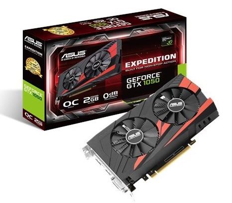 GeForce GTX 1050 OC 2GB 128BIT DVI/HDMI/DP/HDCP