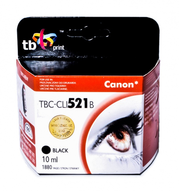 Tusz do Canon CLI-521 TBC-CLI521B BK