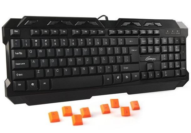 Klawiatura GENESIS R33 GAMING + klawisze dla graczy zdjęcie 2