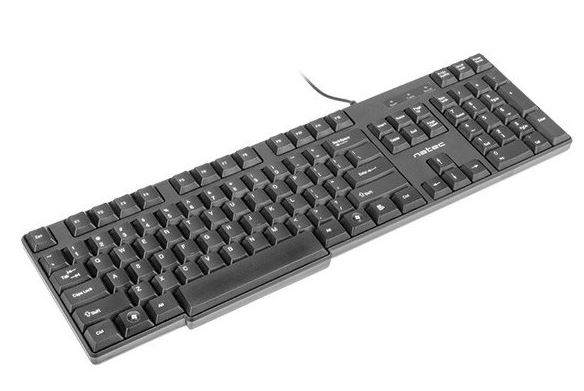 Klawiatura ROACH Czarna zdjęcie 2