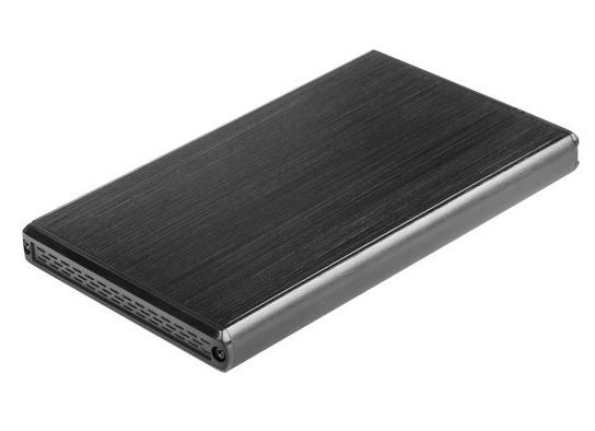 Kieszeń zewnętrzna HDD sata RHINO 2,5" USB 2.0 Aluminium Black