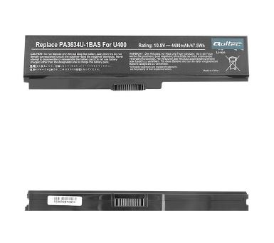 Bateria do Toshiba PA3634, 4400mAh, 10.8-11.1V