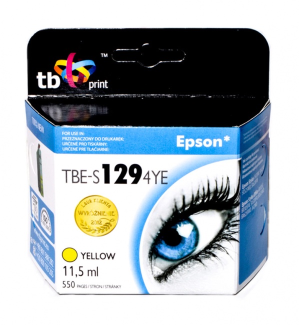 Tusz do Epson SX420W TBE-S1294YE YE