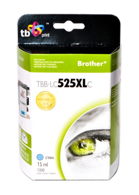 Tusz do Brother LC529/539  TBB-LC525XLC CY