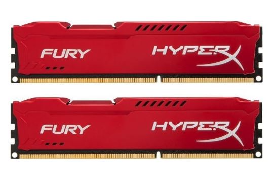 DDR3 Fury 16GB/ 1866 (2*8GB) CL10 RED