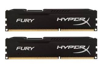 DDR3 Fury  8GB/ 1866 (2*4GB) CL10 BLACK