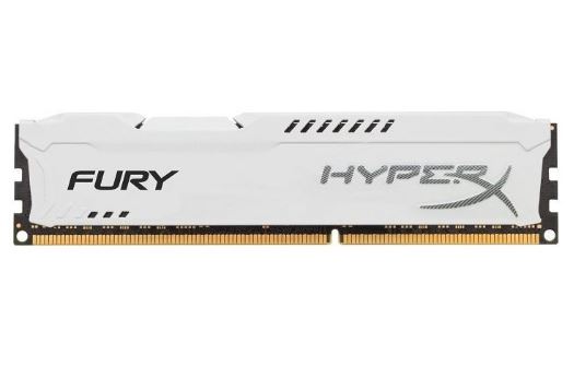 DDR3 Fury  8GB/ 1600 CL10 WHITE