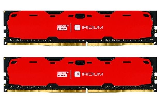 DDR4 IRIDIUM 8GB/2400(2 *4GB) 15-15-15 512*8 Czerwona