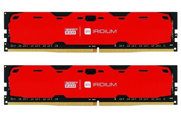 DDR4 IRIDIUM 8GB/2400(2 *4GB) 15-15-15 512*8 Czerwona