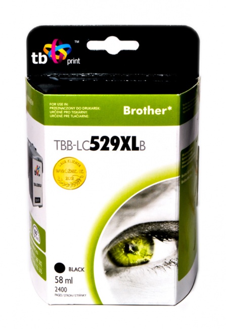 Tusz do Brother LC529/539  TBB-LC529XLB BK