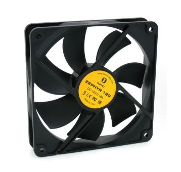 Wentylator Zephyr 120x120x25mm - Cichy 13,6 dBA BOX zdjęcie 2