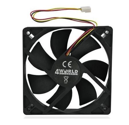 Wentylator CPU/GPU/obud. ATX 60x60x15mm 3-pin łożyska ślizgowe zdjęcie 2