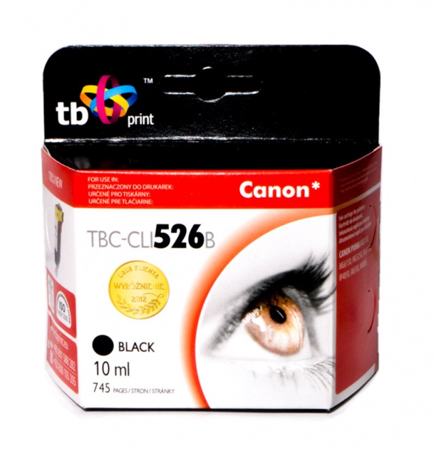 Tusz do Canon PIXMA iP 4850 TBC-CLI526B BK