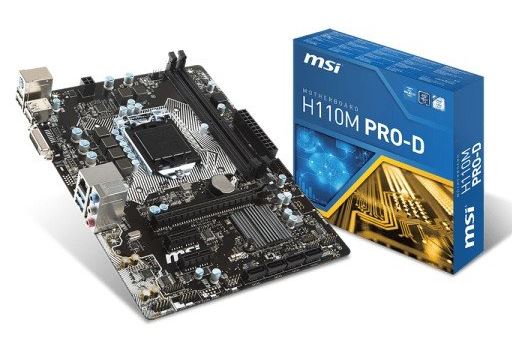 H110M PRO-D s1151 H110 2DDR4 USB3 uATX