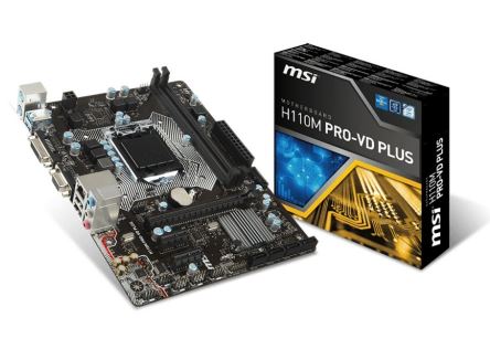 H110M PRO-VD PLUS s1151 H110 2DDR4 USB 3.1 uATX