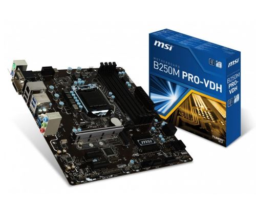 B250M PRO-VDH s1151 B250 4DDR4 M.2/USB3.1