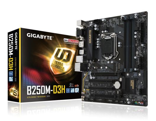 GA-B250M-D3H s1151 4DDR4