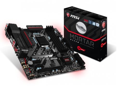 B250M MORTAR s1151 B250 4DDR4 M.2/USB3.1