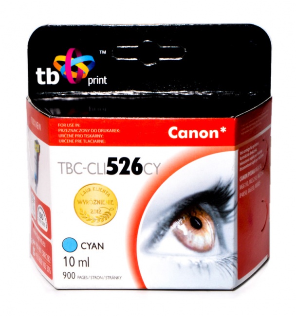Tusz do Canon PIXMA iP 4850 Błękitny TBC-CLI526CY