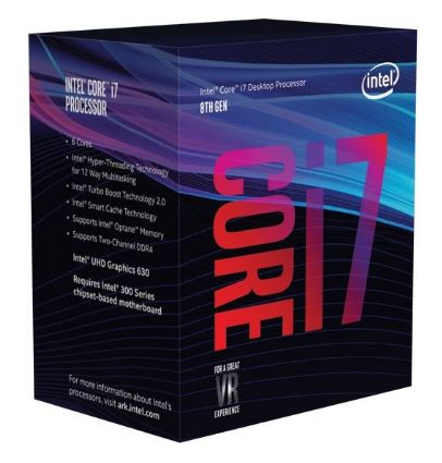 CPU INTEL Core i7-8700K BOX 3.70GHz, LGA1151