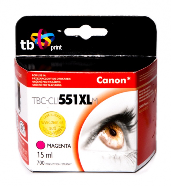 Tusz do Canon PIXMA MX 925 TBC-CLI551XLMA MA