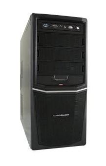 OBUDOWA CASE-PRO-924B/BZ MIDITOWER FRONT 1X USB 3.0 1 X USB 2.0 HD-AUDIO CZARNA SIATKA