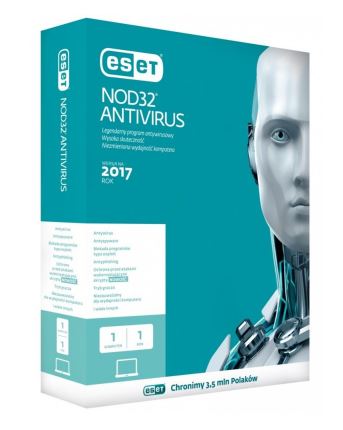 NOD32 Antivirus PL Kon 1U 3Y    ENA-K-3Y-1D