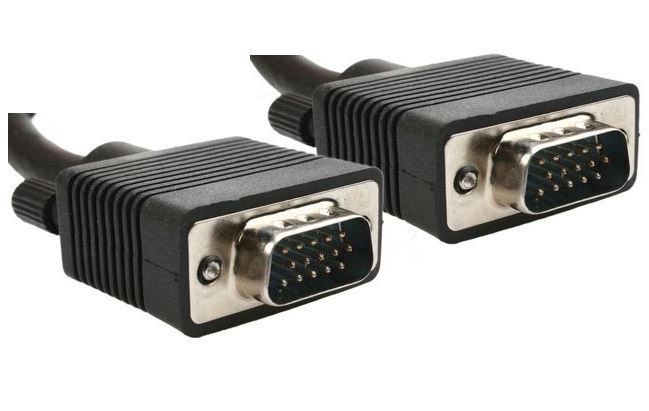 Kabel VGA 15M/15M EKRAN+FERRYT 1.8M BLACK