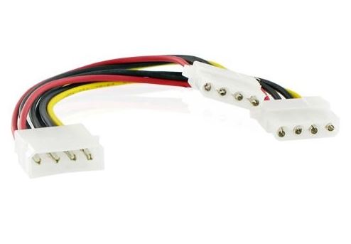 Kabel rozdzielacz zasilania 2xHDD / 1xHDD