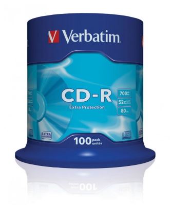 CD-R 52x 700MB 100P CB DL Ex Prot 43411