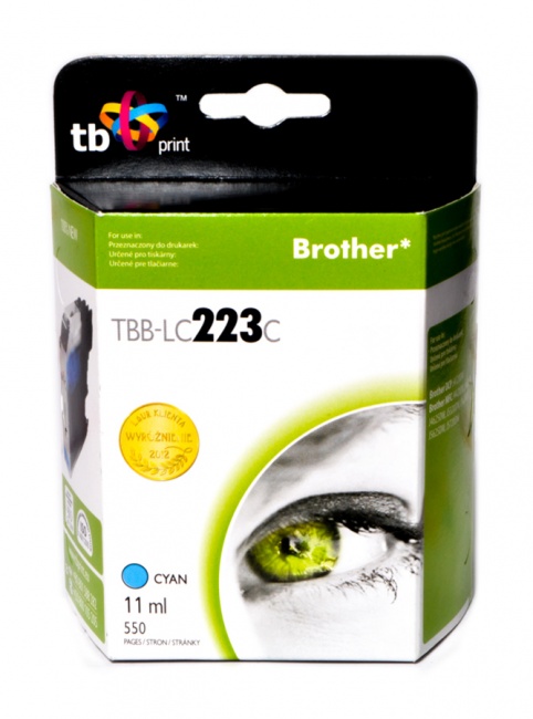 Tusz do Brother LC223 TBB-LC223C CY