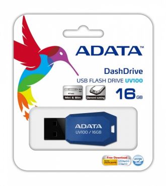 DashDrive UV100 16GB USB2.0 niebieski- mini zdjęcie 2