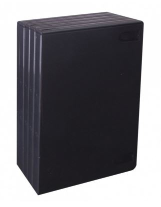 PUDEŁKO NA1 DVD 14mm BLACK 5 SZT.