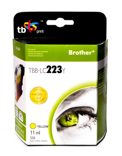 Tusz do Brother LC223 TBB-LC223Y YE