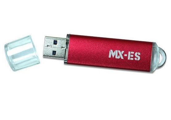 ES 8GB USB3.0 140/60 MB/s aluminium - Red SLC